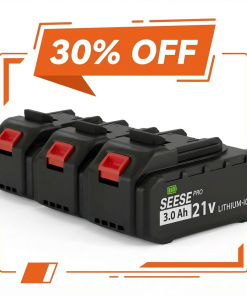 Seese Pro 21V Batteries 3.0Ah — Pro Pack (x3)